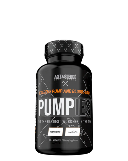 Axe & Sledge Pumpies Extreme Pump & Blood Flow Capsules