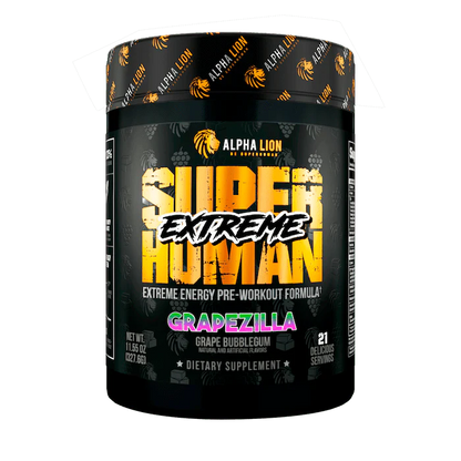 Superhuman Extreme PreWorkout Product Grapezilla Image