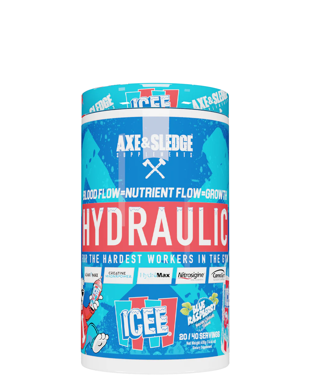 Axe & Sledge Hydraulic Stim-Free Pre-Workout Product Image