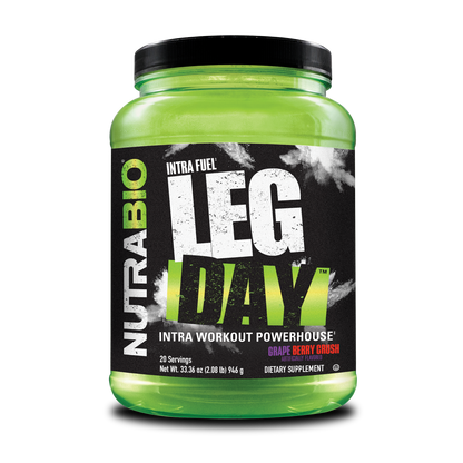 NutraBio Leg Day – 20 Servings — Grape Berry Crush