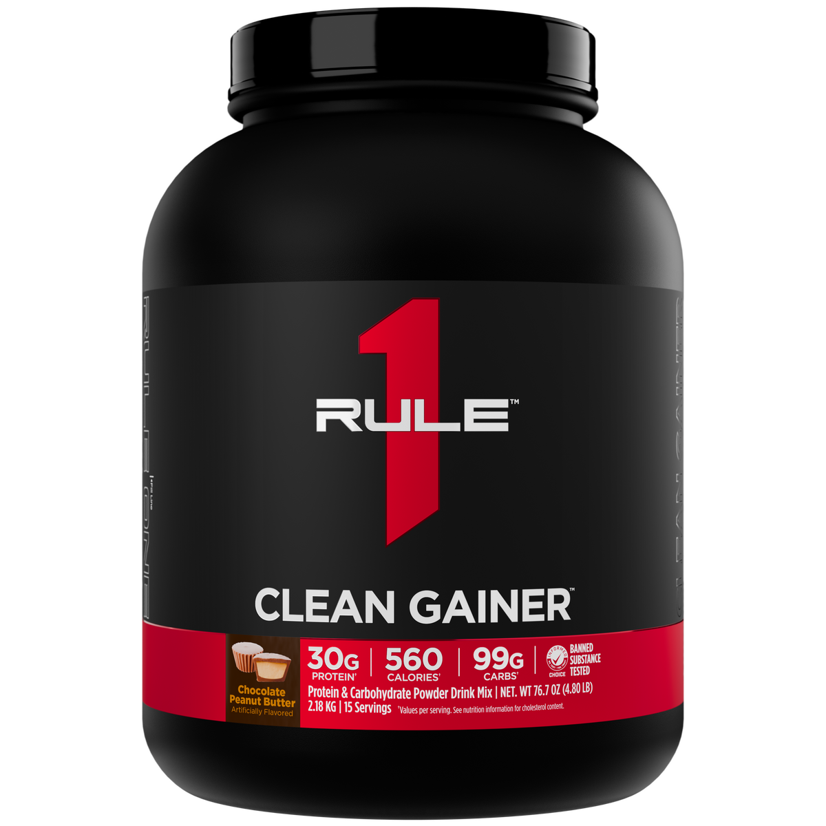 Rule 1 Clean Gainer – 15 Servings — Chocolate Peanut Butter