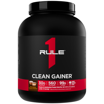 Rule 1 Clean Gainer – 15 Servings — Chocolate Peanut Butter