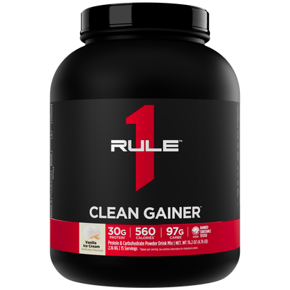 Rule 1 Clean Gainer – 15 Servings — Vanilla Ice Cream