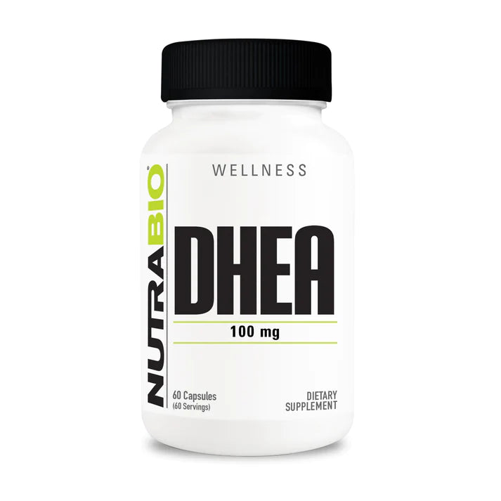 NutraBio DHEA 100 mg – Hormone Support & Vitality Supplement