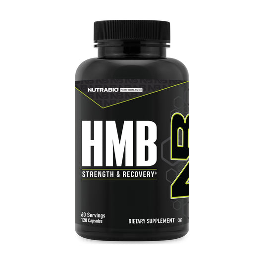 NutraBio HMB 1000mg – 120 Capsules — product front
