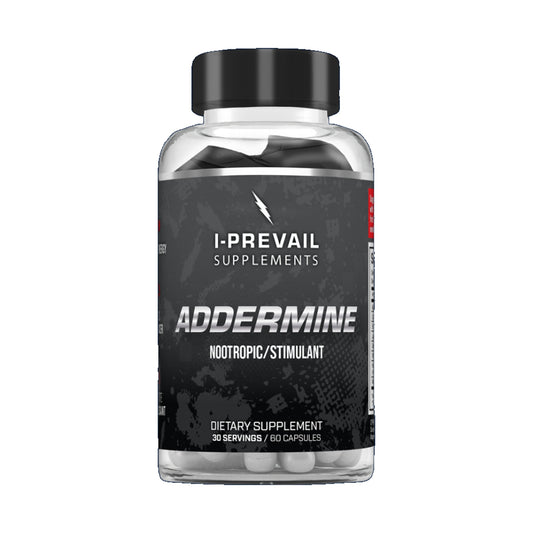 I-Prevail Addermine 60 Capsules on a white background