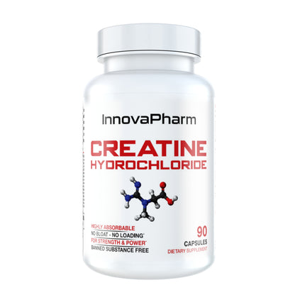 InnovaPharm Creatine HCl 90 Capsules – Bottle