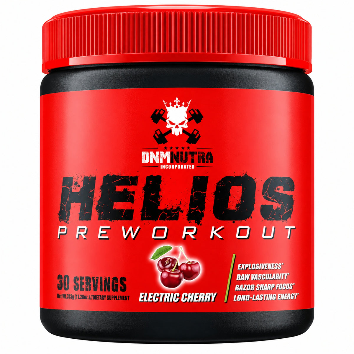 DNM Nutra Helios Pre-Workout — Electric Cherry
