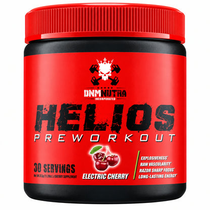 DNM Nutra Helios Pre-Workout — Electric Cherry