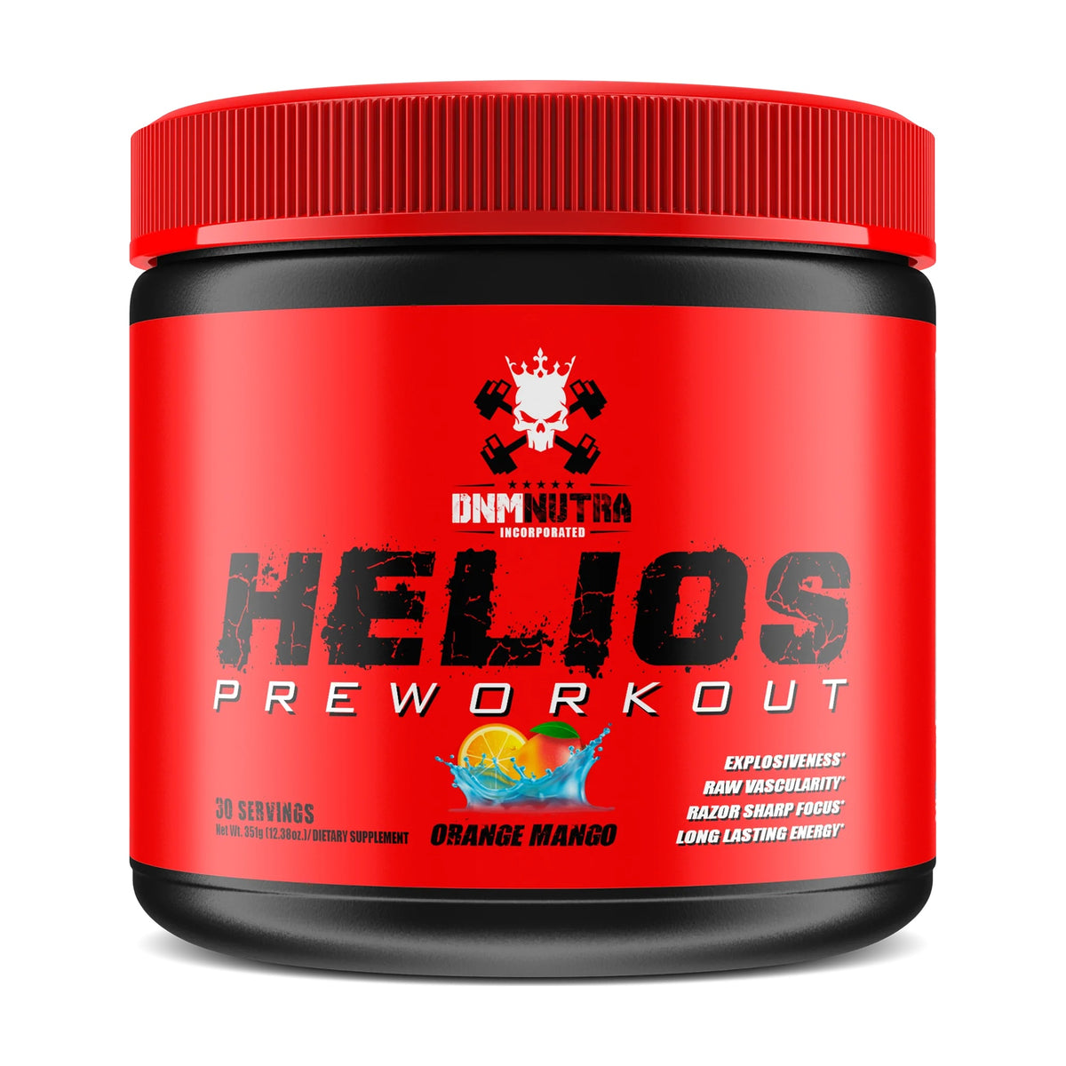 DNM Nutra Helios Pre-Workout — Orange Mango