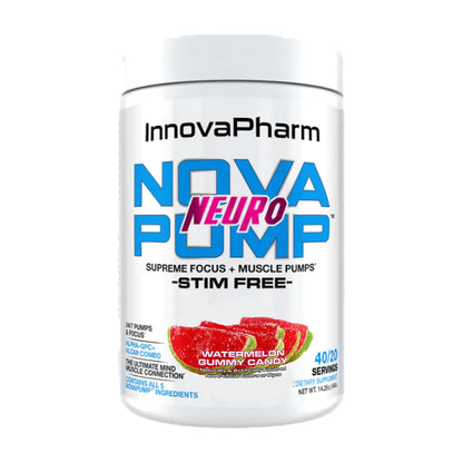 InnovaPharm NovaPump Neuro – 40 Scoops — Watermelon Gummy Candy