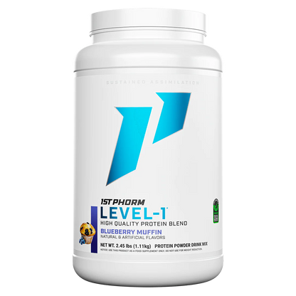 Level-1 Blueberry Muffin Flavor - Delicious Protein Blend