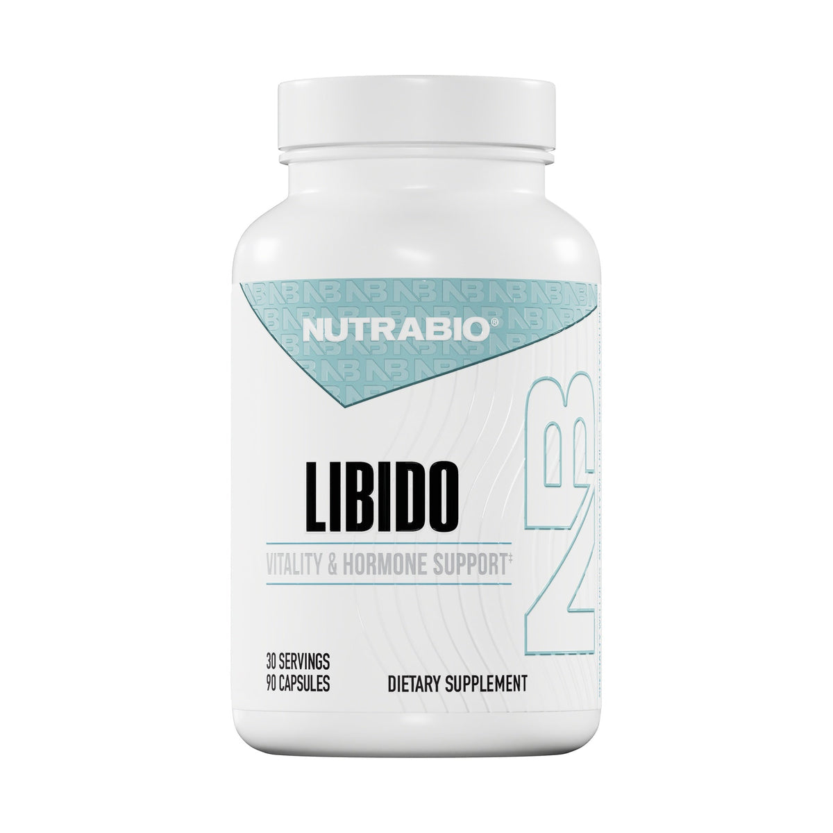 NutraBio Libido – 90 Capsules — product bottle