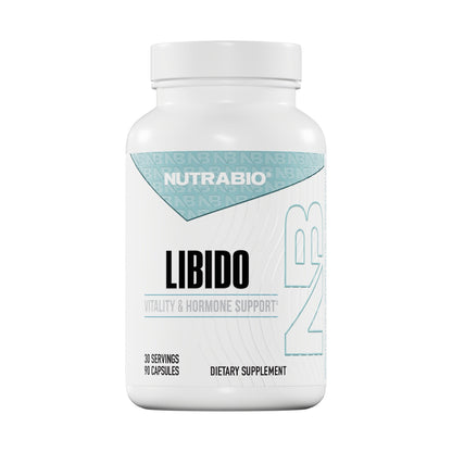 NutraBio Libido – 90 Capsules — product bottle