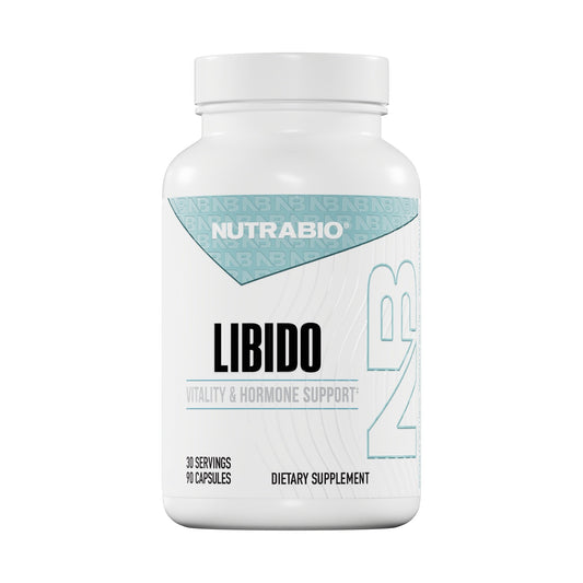 NutraBio Libido – 90 Capsules — product bottle