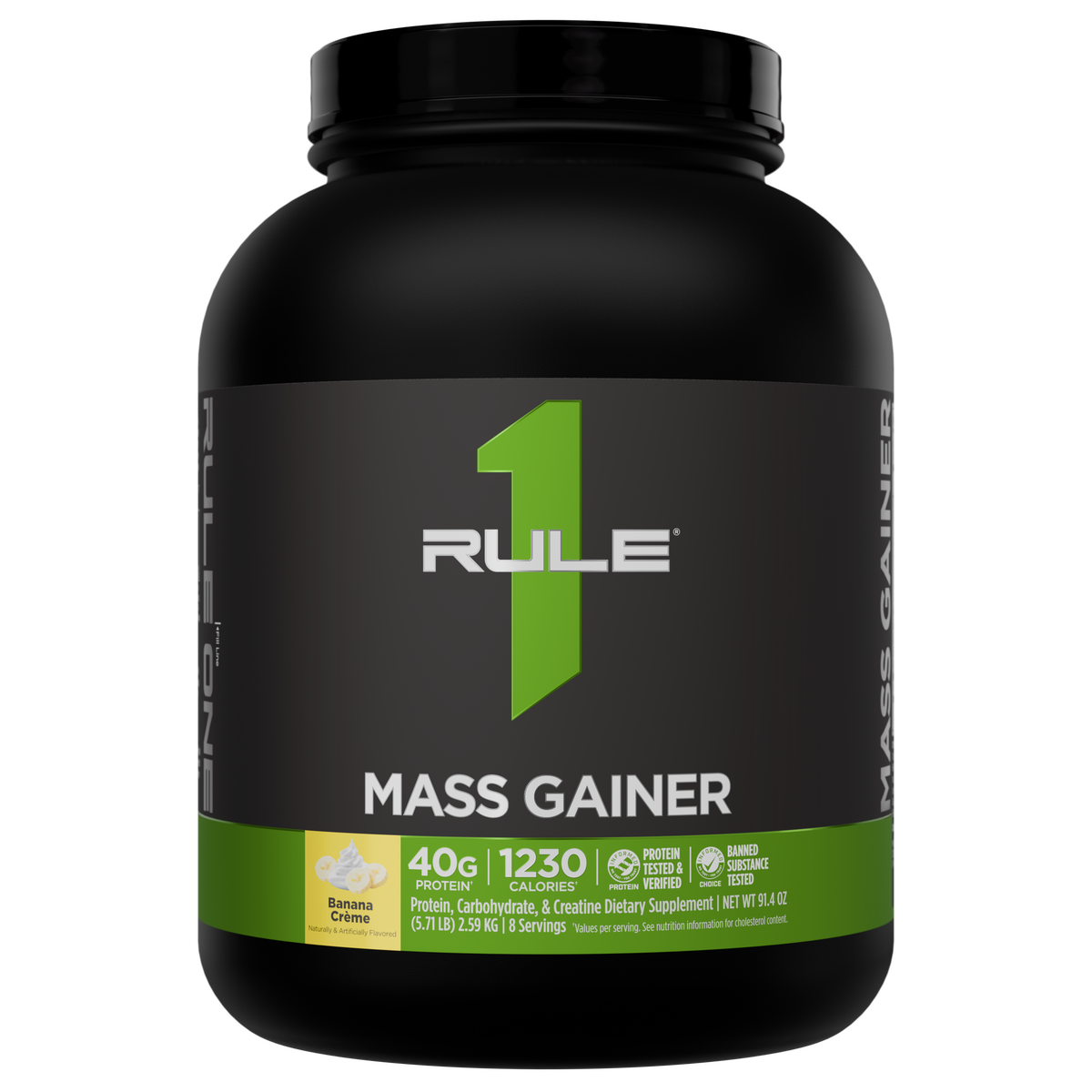 Rule 1 Mass Gainer – 8 Servings — Banana Crème