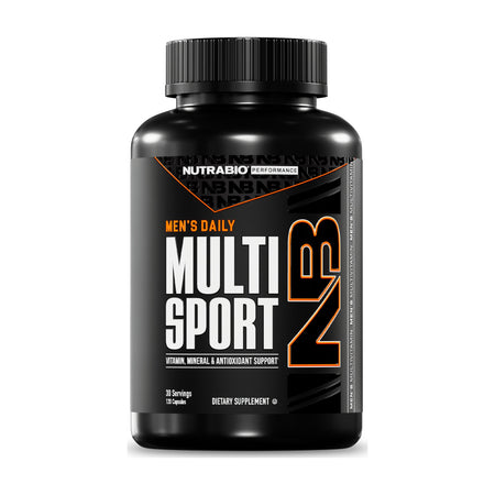 NutraBio MultiSport for Men – 120 Capsules — product front