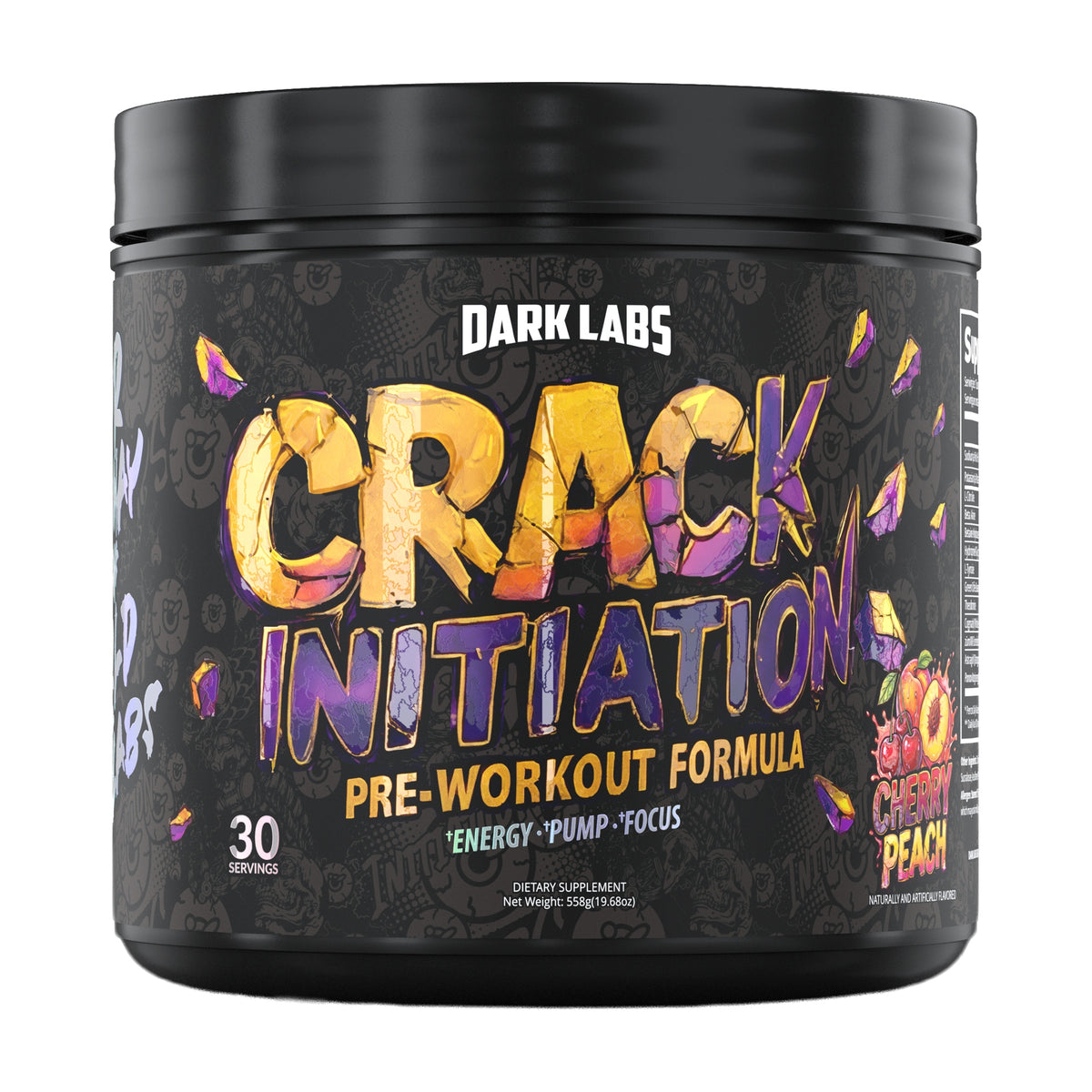 Dark Labs Crack Initiation — Cherry Peach