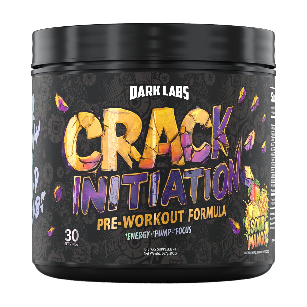 Dark Labs Crack Initiation — Sour Mango