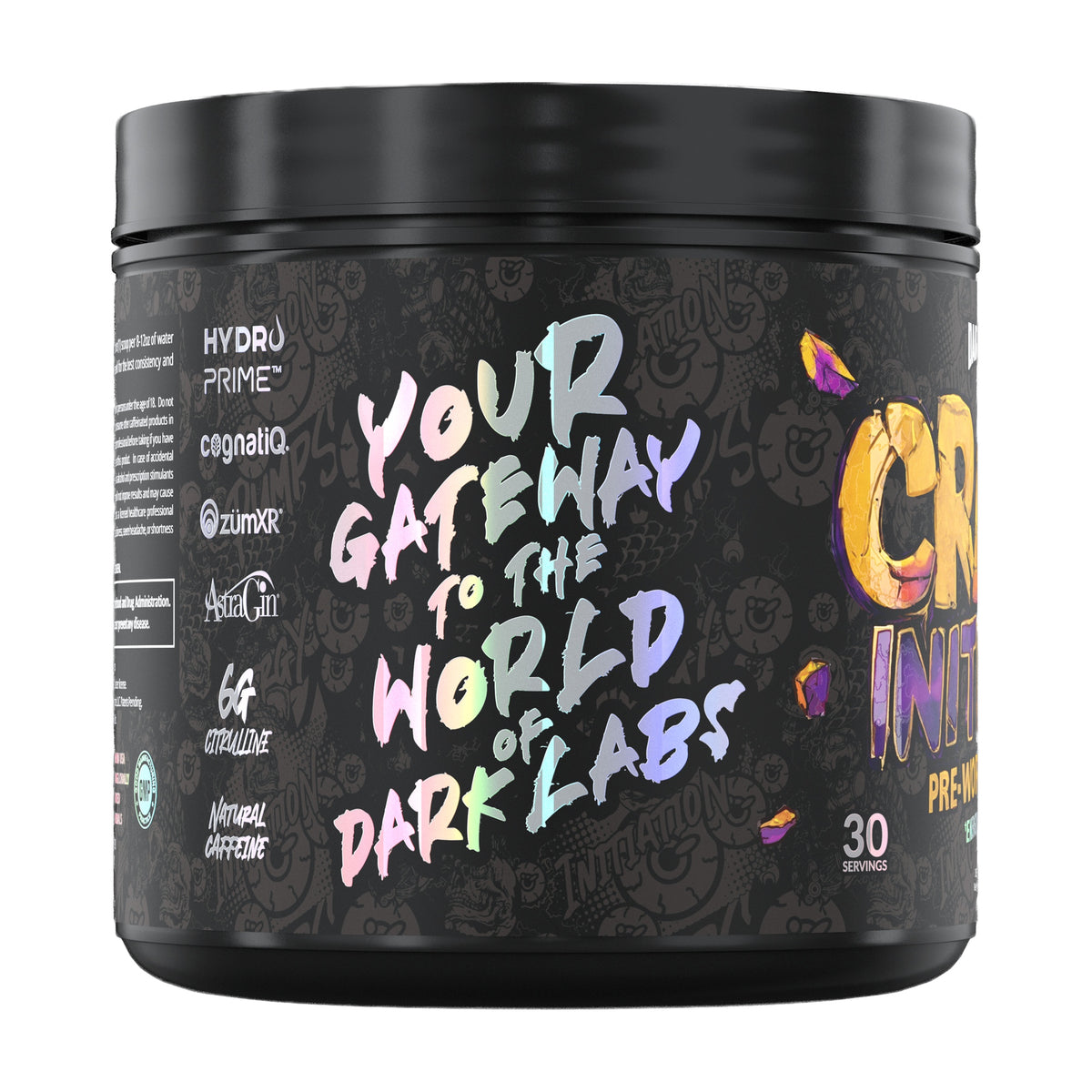 Dark Labs Crack Initiation — Supplement Facts and label information