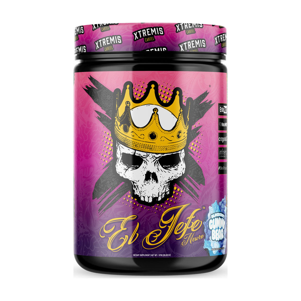 Xtremis Cartel El Jefe Neuro — Blueberry Gummy Bear