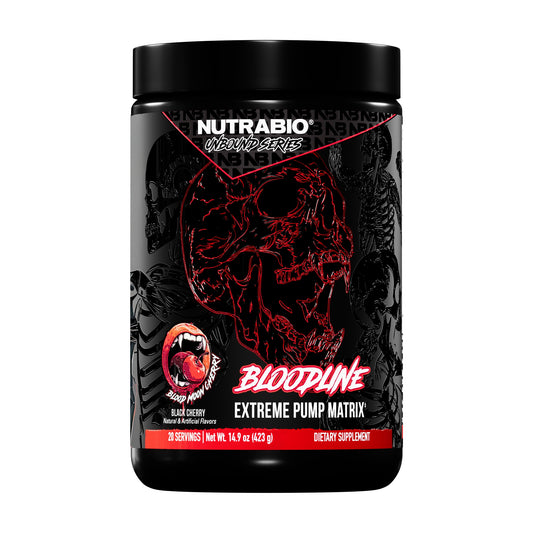 NutraBio Bloodline — Blood Moon Cherry — product container