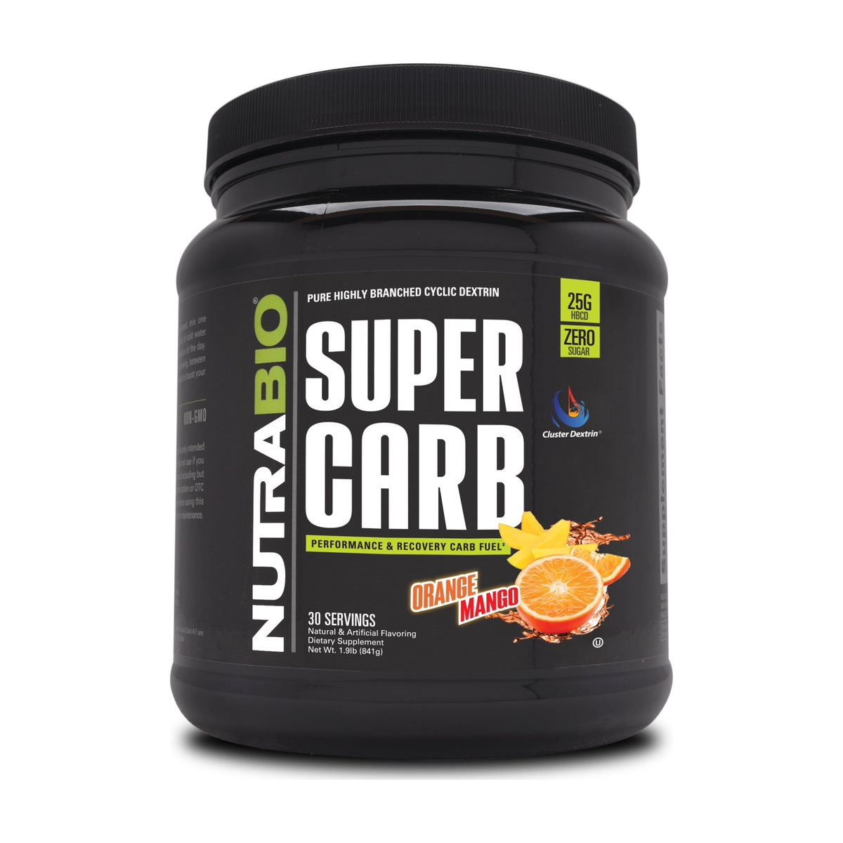 NutraBio Super Carb – 30 Servings — Orange Mango