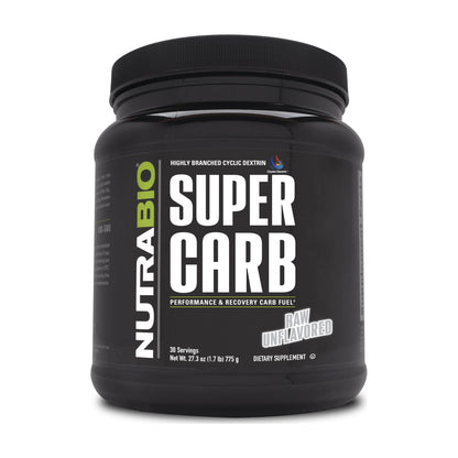 NutraBio Super Carb – 30 Servings — Unflavored