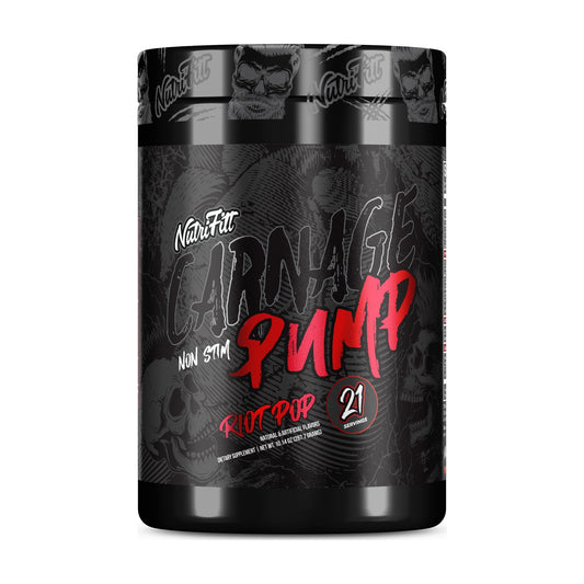 Nutrifitt Carnage Pump – Riot Pop — Riot Pop