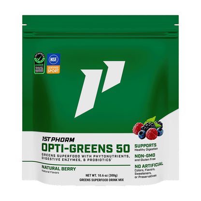 1st Phorm Opti-Greens 50 — Natural Berry