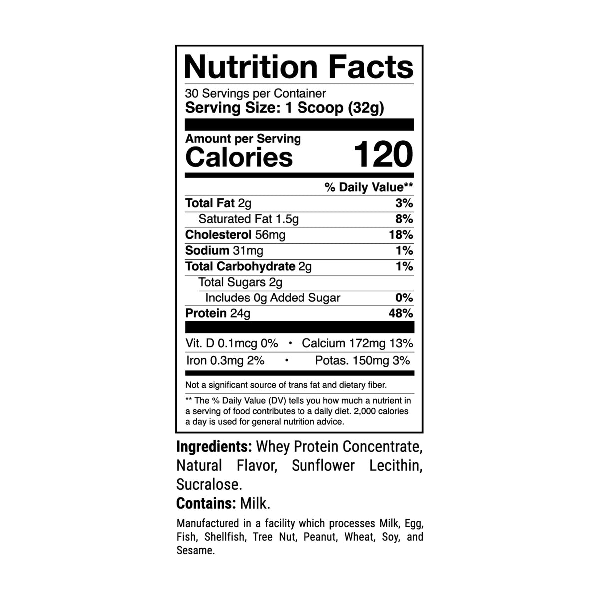 1st Phorm Level-1 — Birthday Cake Nutrition Facts