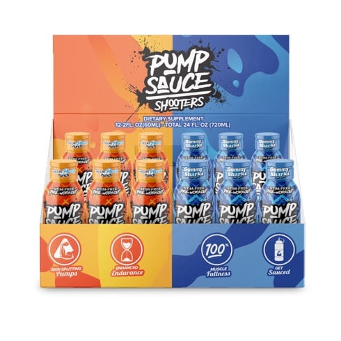 Pump Sauce Liquid Pre-Workout | Extreme Pump Formula – No Stims Shooters