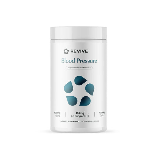 Revive Blood Pressure – 180 Capsules – bottle on a white background
