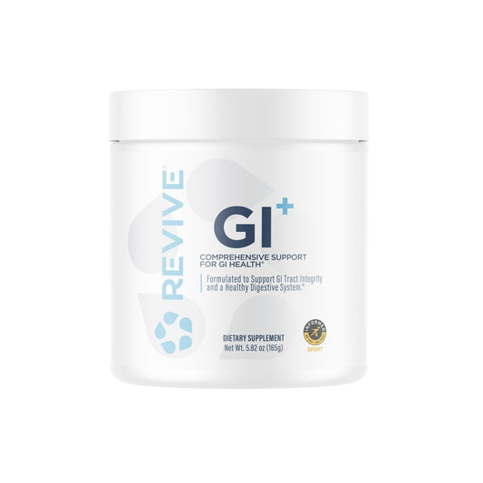 Revive GI+ Powder – 30 Servings – bottle on a white background