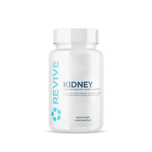 Revive Kidney – 135 Capsules – bottle on a white background