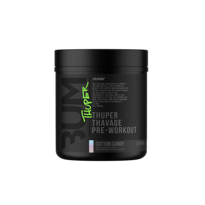Cbum - Raw Thuper Thavage Pre-Workout – High-Stim Energy, Pump & Focus