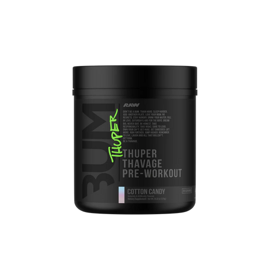 Cbum - Raw Thuper Thavage Pre-Workout – High-Stim Energy, Pump & Focus