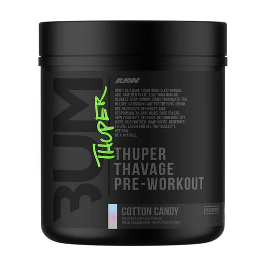 CBUM RAW Thuper Thavage Pre-Workout — product image