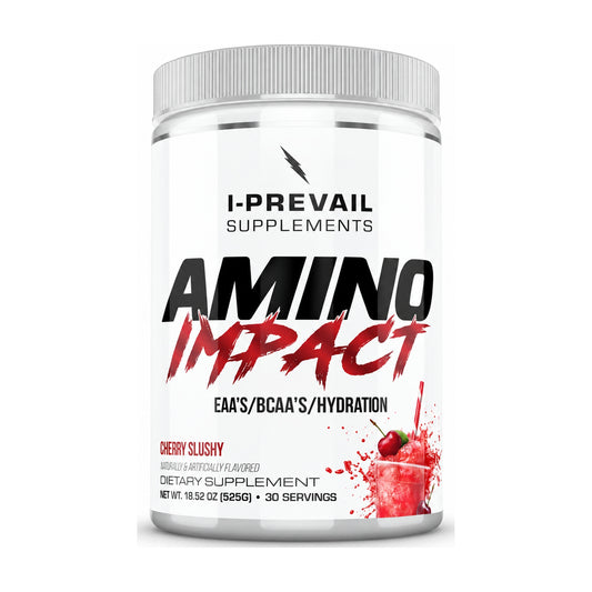 I-Prevail Amino Impact EAA – 30 Servings — Cherry Slushy