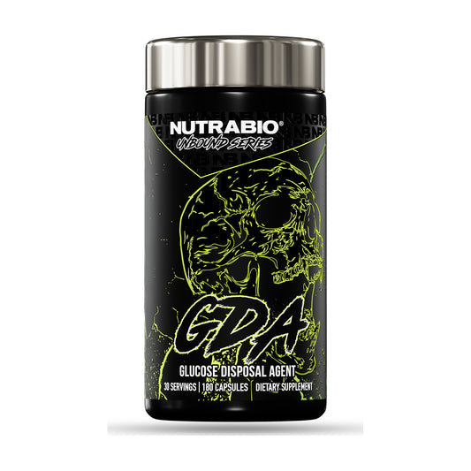 NutraBio Unbound GDA – 180 Capsules — product package