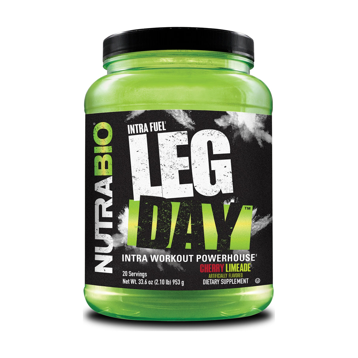 NutraBio Leg Day – 20 Servings — Cherry Limeade
