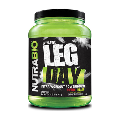 NutraBio Leg Day – 20 Servings — Cherry Limeade