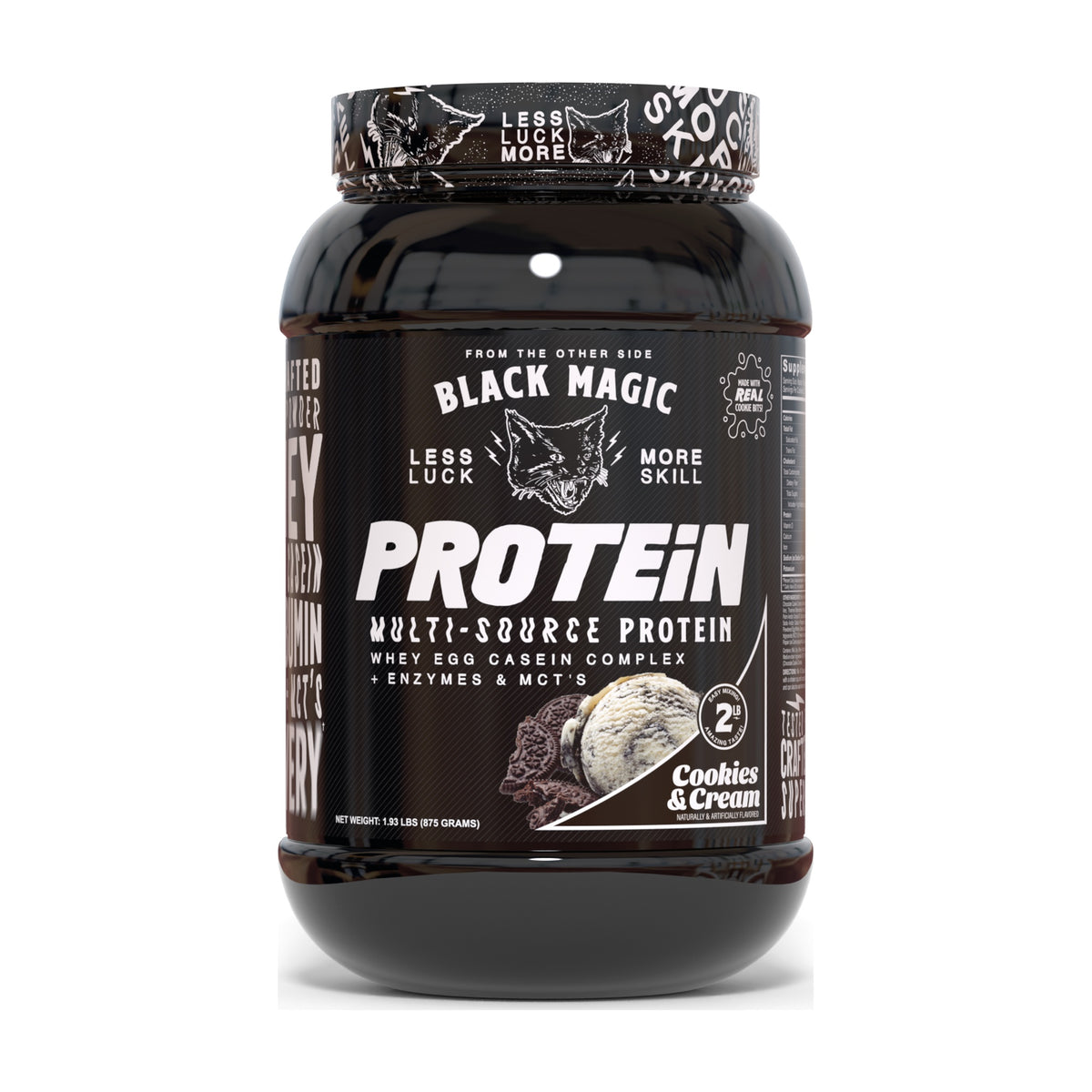 Black Magic Multi-Source Protein – 2 lb — Cookies And Cream
