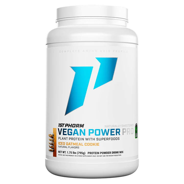 Vegan Power Pro Iced Oatmeal Cookie Flavor