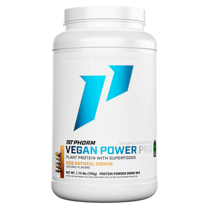 Vegan Power Pro Iced Oatmeal Cookie Flavor