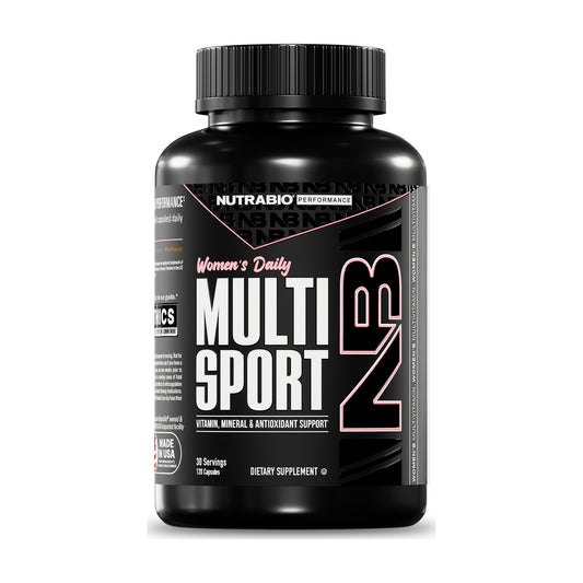 NutraBio MultiSport for Women – 120 Capsules — product front