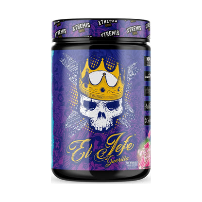 Xtremis Cartel El Jefe Guerilla Pre-Workout Watermelon Candy on a white background