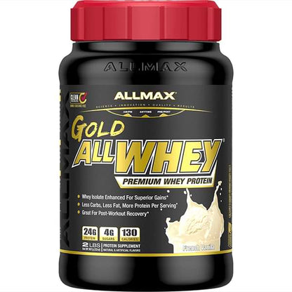 AllMax AllWhey Gold Blend Product French Vanilla