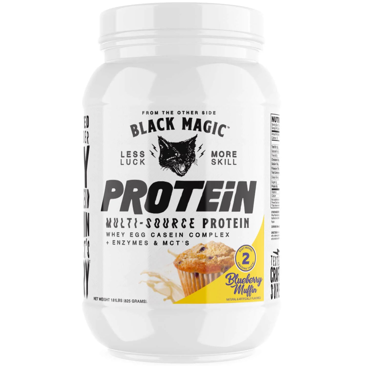 Black Magic Handcrafted Multi-Source Protein Blueberry Muffin