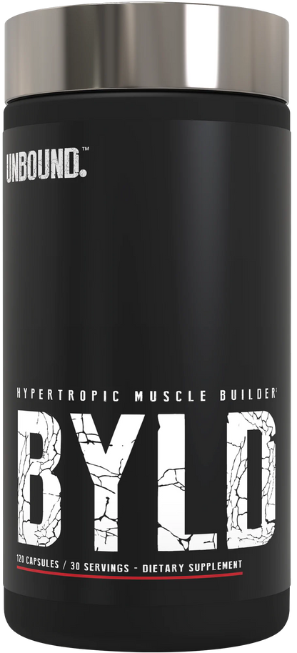 Unbound Supplements | BYLD HYPERTROPHIC MUSCLE BUILDER